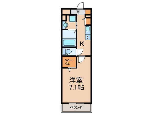 ラルヴェールⅢの物件間取画像